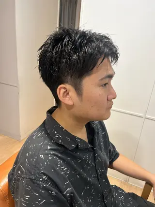 ショート メンズ 金山/カットモデル 募集中/村井七海のヘアスタイル