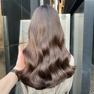 ロング カラー 山内 直英のヘアスタイル