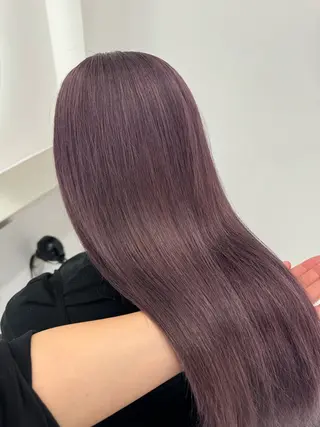 ロング カラー ベージュ透明感カラー 💟AYUMI💟のヘアスタイル