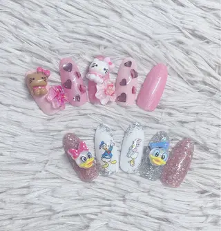 ネイル ☀️9:00受付可能 Rakuunのんのネイルデザイン
