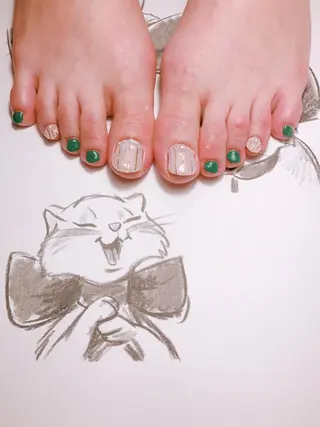 ネイル 平尾駅前/持込み専門 /owlnailのネイルデザイン