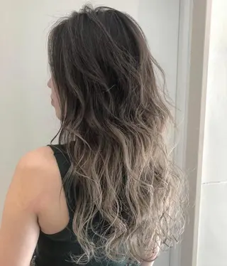 ロング カラー ヘアアレンジ キッズ 女性専用サロン 【中崎町】ゆきみのヘアスタイル