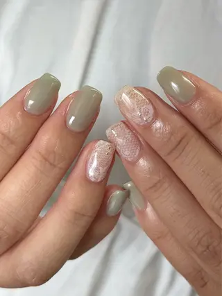 ネイル rikako OAK溝の口のネイルデザイン