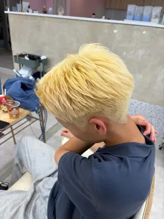 カラー メンズ カラーモデル募集中 YUWA...大宮のヘアスタイル