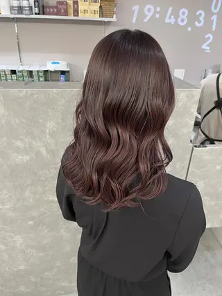 カラー グレージュ/透け感 カラー/透明感カラーのヘアスタイル