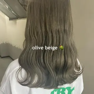ミディアム カラー 吉村 夏椰のヘアスタイル