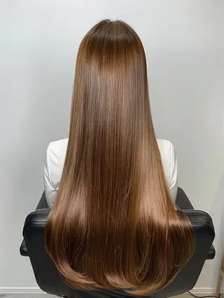 セミロング カラー パーマ ヘアアレンジ メンズ EnBlesS西宮 マンツーマン神道有基のヘアスタイル