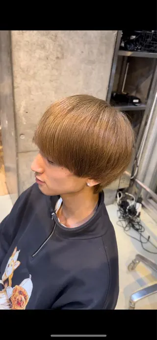 カラー メンズ 髪質改善×垢抜けヘア │まさとのヘアスタイル