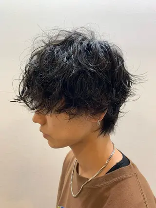 メンズ アキモト マサキ/ パーマ人気NO1のヘアスタイル