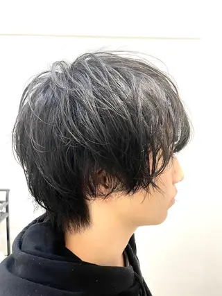 ショート パーマ メンズ 🌙19時以降通える メンズ専門 コーダイのヘアスタイル
