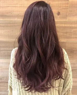 ロング カラー KAYO カラー得意です^^のヘアスタイル