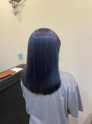 ミディアム カラー Hikari 髪質改善🩵ᩚ🫧のヘアスタイル