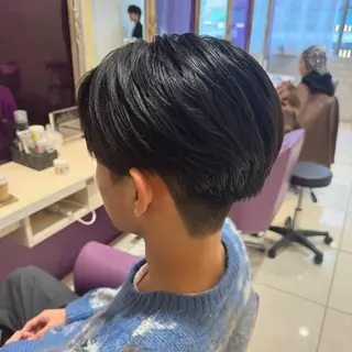 パーマ メンズ 玉置 晴太郎のヘアスタイル