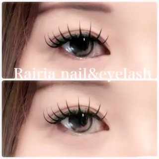 マツエク・マツパ 🎀Rairia eyelash🤍のマツエク・マツパデザイン