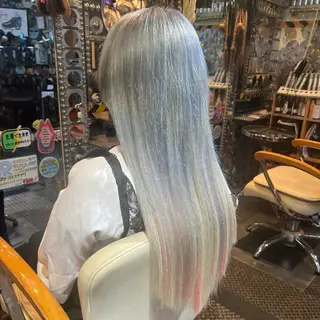 ロング カラー ヘアアレンジ KOYA ｺﾔのヘアスタイル