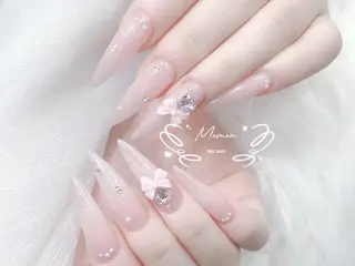 ネイル MoMoA Nail ネイル長さ出し専門店のネイルデザイン