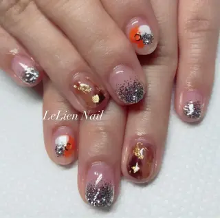 ネイル モチの良さ◉ フィルインネイル♡のネイルデザイン