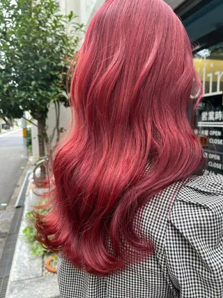 カラー ロング BUCKS【天王寺】 バックス【駅30秒】のヘアスタイル