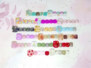 ネイル Wish Nail 恒川のネイルデザイン