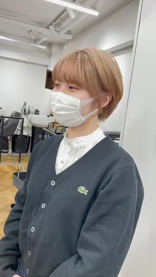 ショート 変身企画実施✨️ ショート専門 宮ヶ迫のヘアスタイル