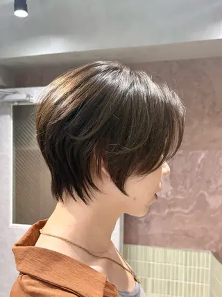 ショート 🩵縮毛矯正/ブリー チ/髪質改善/いつかのヘアスタイル