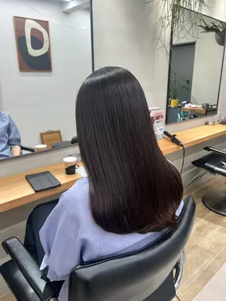 ロング うるぷるカラー 🤍 Naanoのヘアスタイル