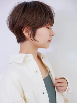 ショート カラー BASSA 下井草店のヘアスタイル