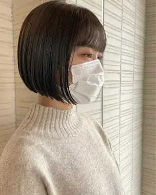 ミディアム カラー yajima Moemiのヘアスタイル