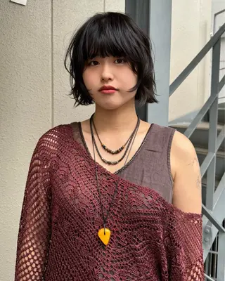 ショート 川田大輝 ナチュラルモードのヘアスタイル