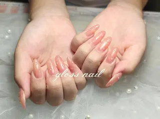 ネイル アヤカ☘️Gloss nailのネイルデザイン