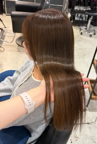 ロング カラー ここね/透明感 カラー/ナチュラルのヘアスタイル
