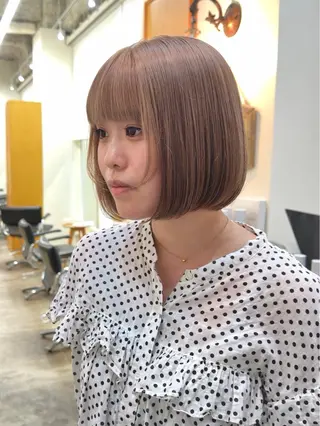 ショート 透明感カラー/ レイヤー /ソラのヘアスタイル