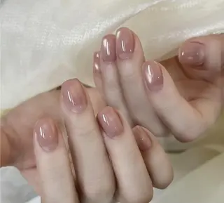 ネイル By moonネイル 🌷ワンホン/韓国風のネイルデザイン