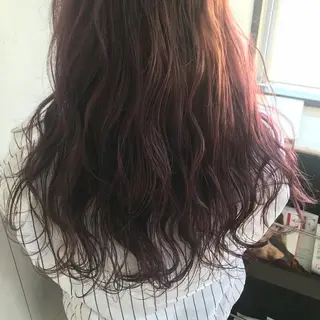 ロング カラー Oopsレイヤー 加藤澄都のヘアスタイル