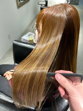 ロング 髪質改善特化🫧 梶川　歩哉のヘアスタイル