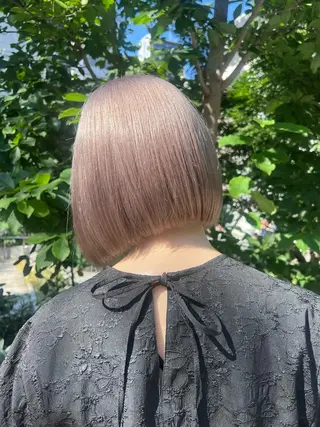 ショート カラー flamme 🫧yumiのヘアスタイル