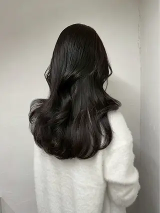 ロング ツヤツヤ縮毛矯正 /美髪カラー　小山のヘアスタイル