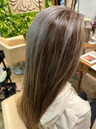ロング 中尾 陸のヘアスタイル