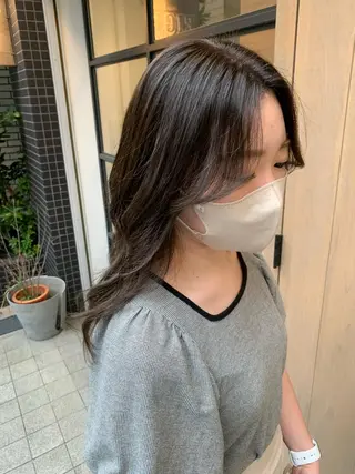 セミロング 🌟美髪縮毛矯正🌟 吉田冴一のヘアスタイル