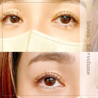 マツエク・マツパ courage eyelashのマツエク・マツパデザイン