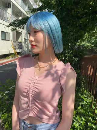 ショート カラー ♡レイヤーカット れお♡のヘアスタイル