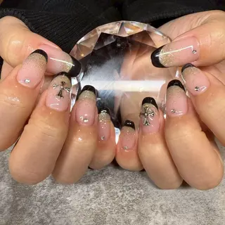 ネイル FUJII/長さだし パラジェルフィルインのネイルデザイン