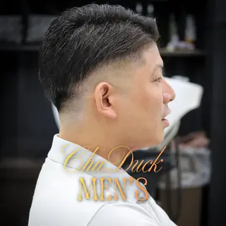 ショート メンズ フェード×メンズ カット|SHOTAのヘアスタイル