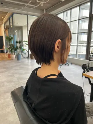 ショート ショートカット/ 岡山駅前/KAZUのヘアスタイル