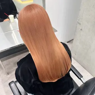 ロング カラー 渋谷ブリーチカラー✨ sara💛のヘアスタイル