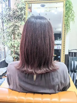 ミディアム HIKARI@ Ruheplatzのヘアスタイル