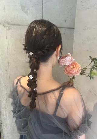 ロング ヘアアレンジ 美髪× ヘアセット✨Araiのヘアスタイル