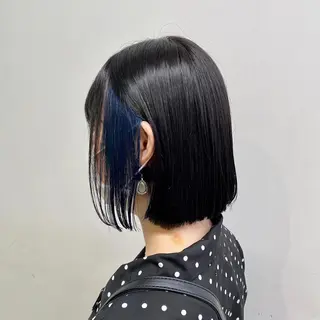 ショート カラー ヘアアレンジ ダブルカラー｜ なおき｜池袋美容師のヘアスタイル