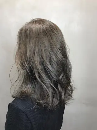 ミディアム カラー 【透明感、艶髪】西村 有司のヘアスタイル