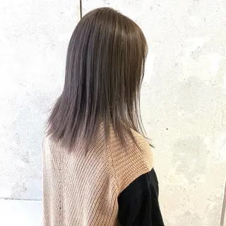 セミロング NAKAHARA TSUKUSHIのヘアスタイル
